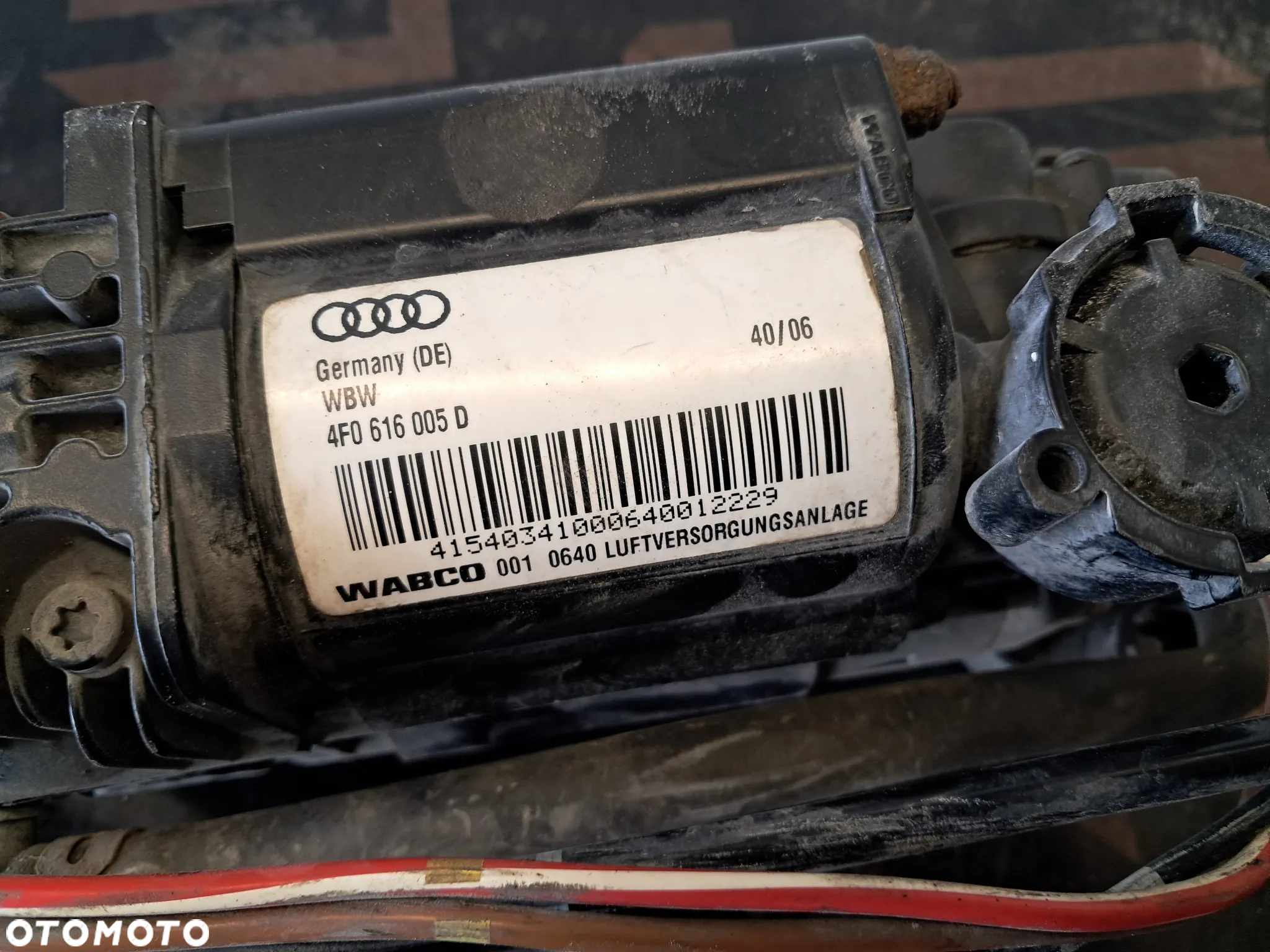 Kompresor Pompa Sprężarka Zawieszenia Pneumatycznego 4F0616005D Audi A6 C6 - 6