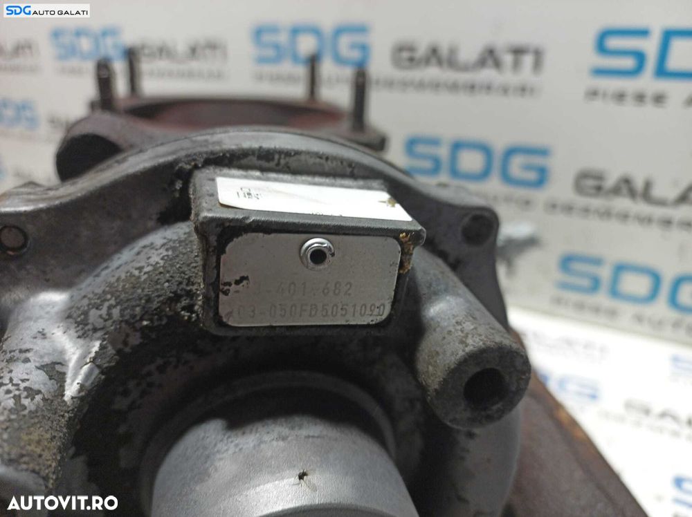 Turbo Turbina Turbosuflanta Peugeot 607 2.0 HDI 2000 - 2008 Cod 53041015095 [X3875] - 6