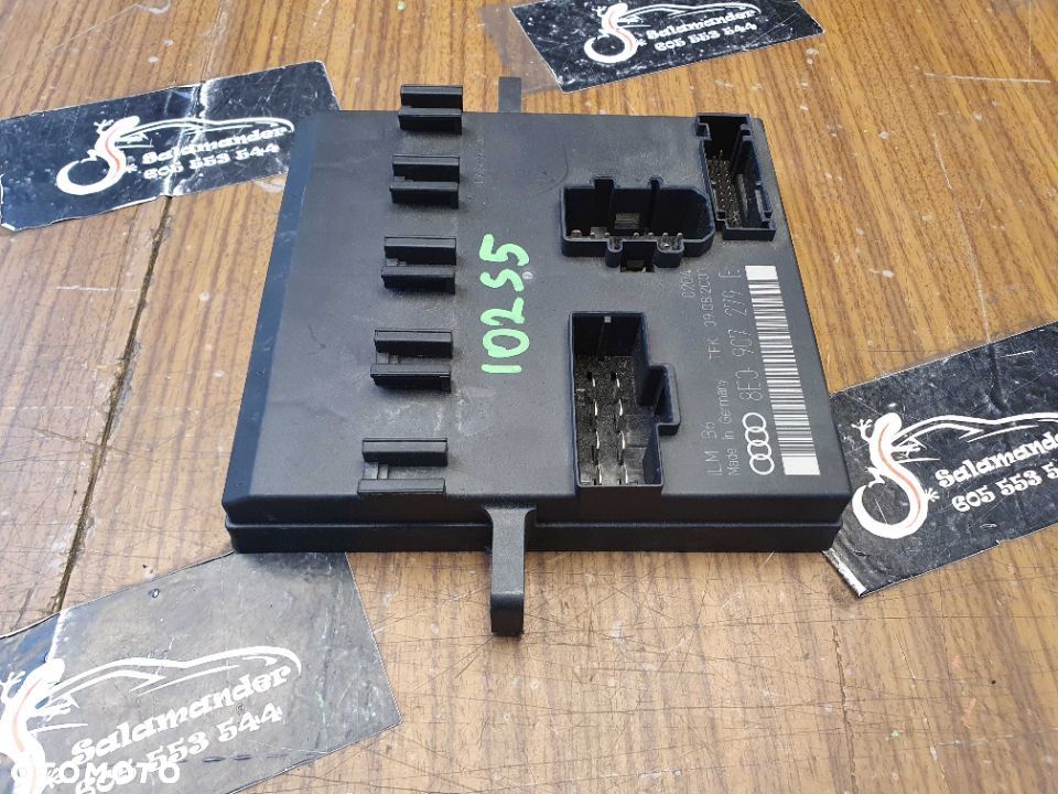 Moduł Świateł Sterownik Komputer Swiatla ILM Audi A4 B6 B7 8E0907279E - 5
