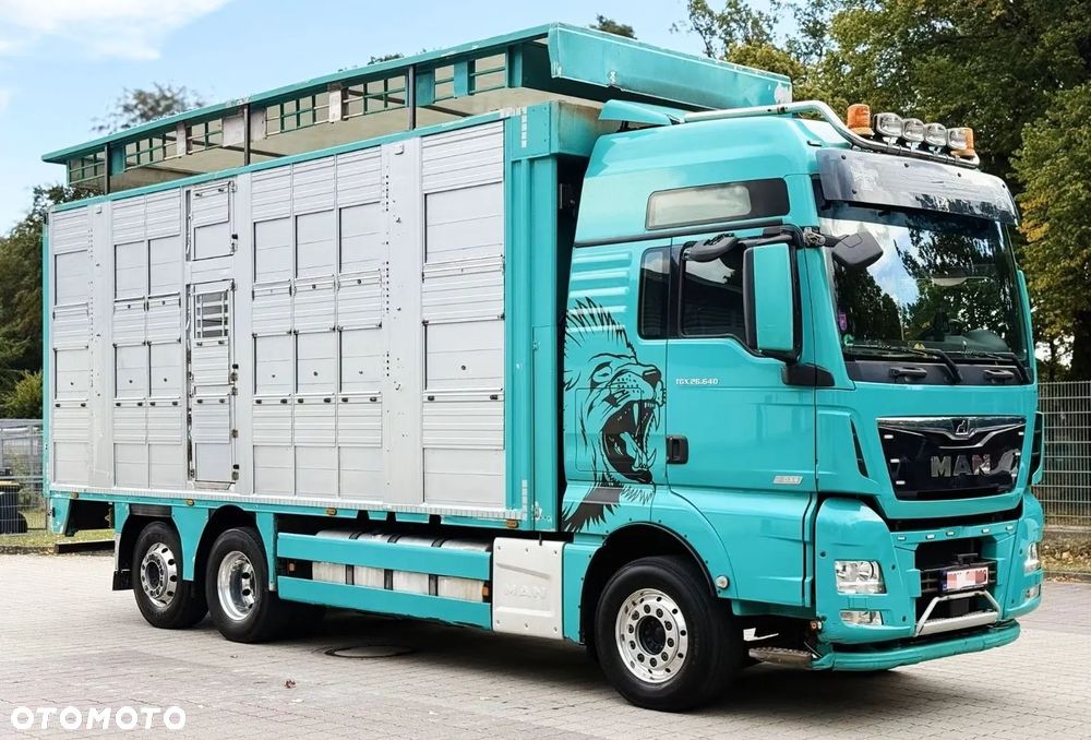 MAN TGX 26.640 D38 6x2 | 3 POZIOMY | TRANSPORT ZWIERZĄT | 640 KM | RETARDER | 2019 - 5