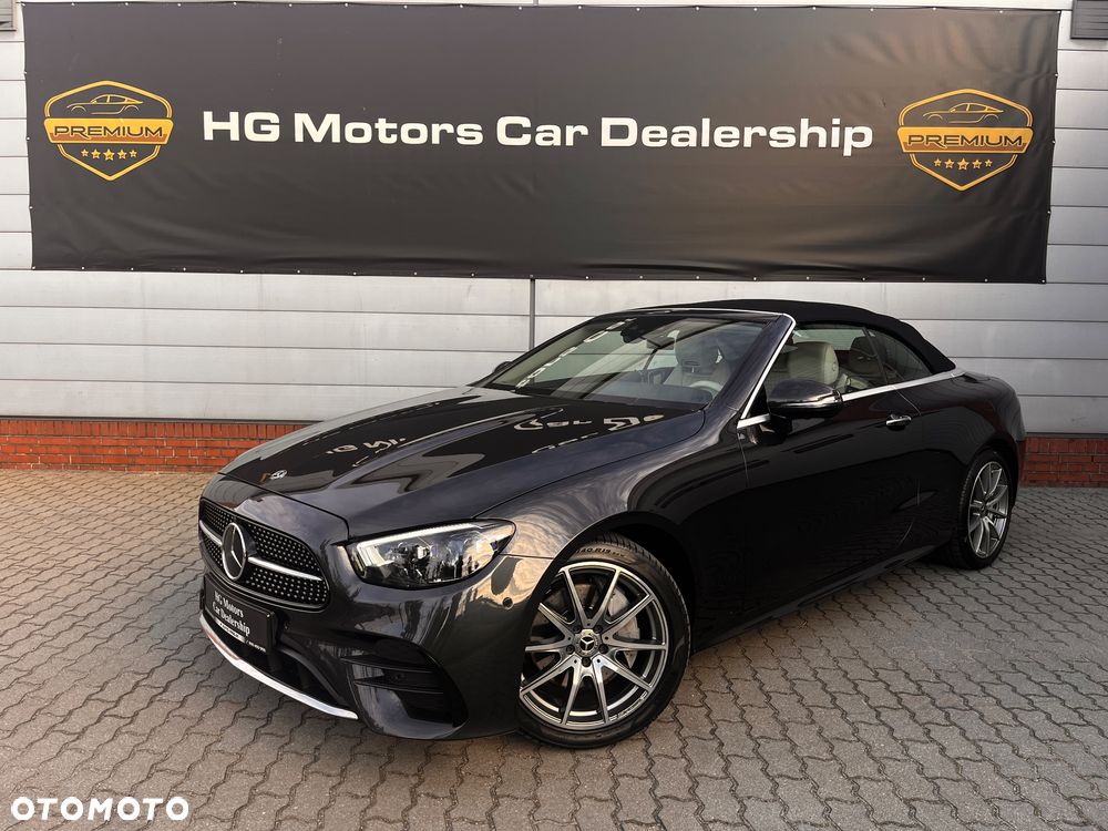Mercedes-Benz Klasa E 220 d 4Matic Cabrio 9G-TRONIC AMG Line