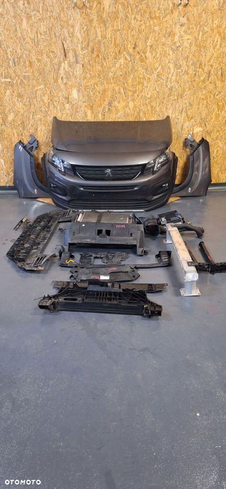 maska zderzak lampy pas peugeot rifter gt-line cały przód - 1