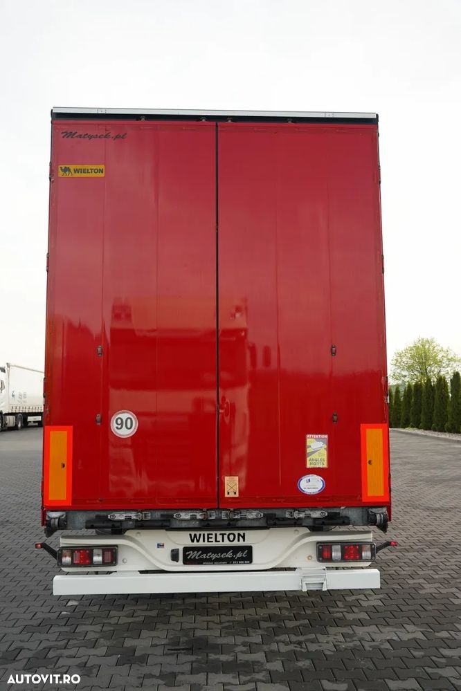 Volvo FH 460 / COMBINAȚIE TANDEM / 120 M3 / TRANSITION / I-SAVE / I-PARK COOL / DIRECȚIE CU RIDICARE AXLE / WIELTON / CORTINĂ ARMATĂ - 16