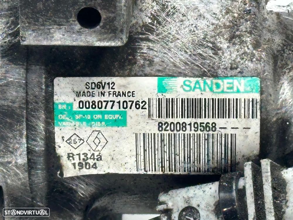 Compressor Ar Condicionado - Renault Clio III (2007) - 6