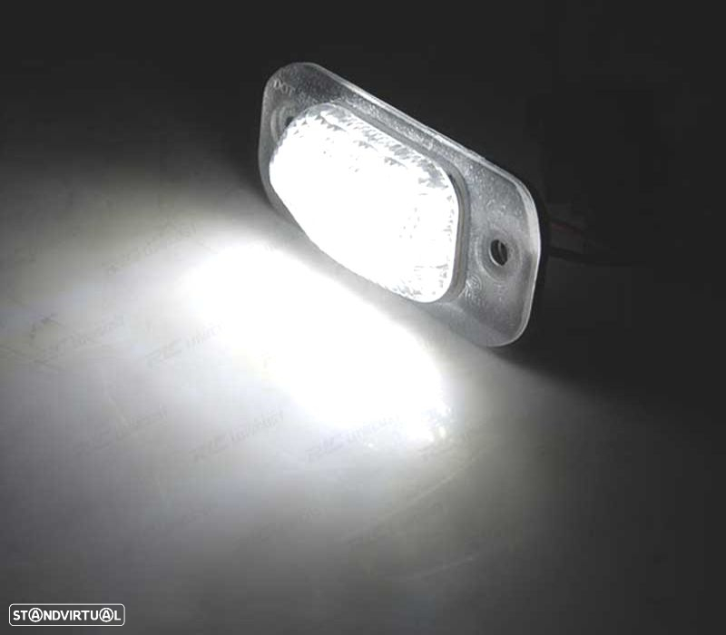 LUZES DE MATRICULA LED VOLKSWAGEN VW GOLF 3 POLO 3 SEAT CORDOBA - 3