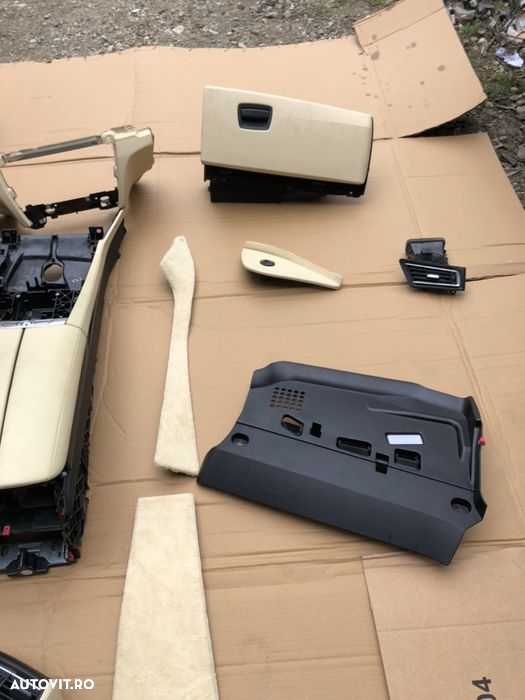 Elemente bord volan pe stanga model individual bmw f01 F02 torpedou - 8