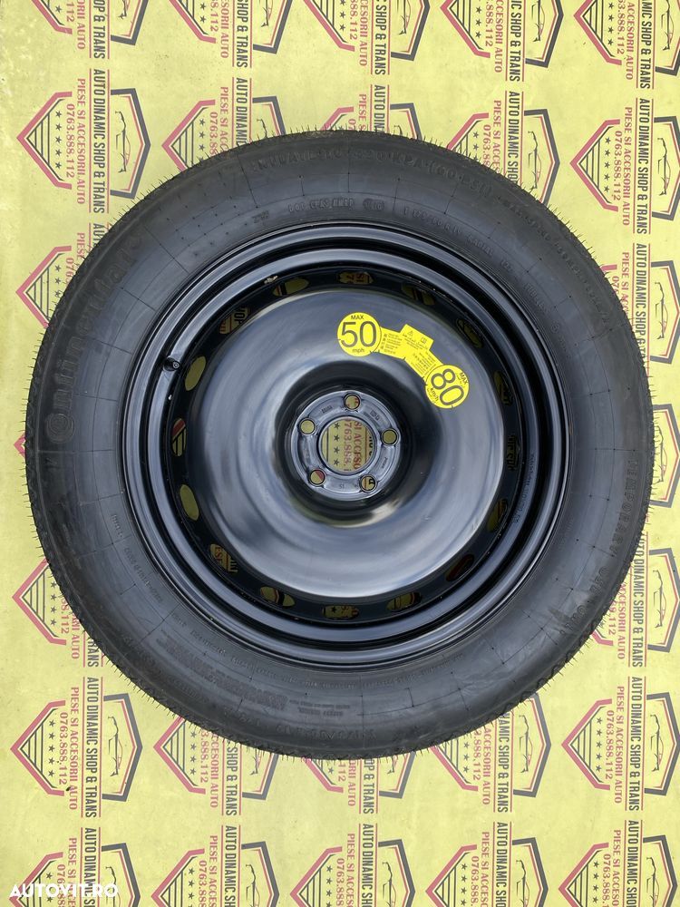 Roata rezerva OEM Originala Jaguar F-PACE 175 80 19 5X108 - 1