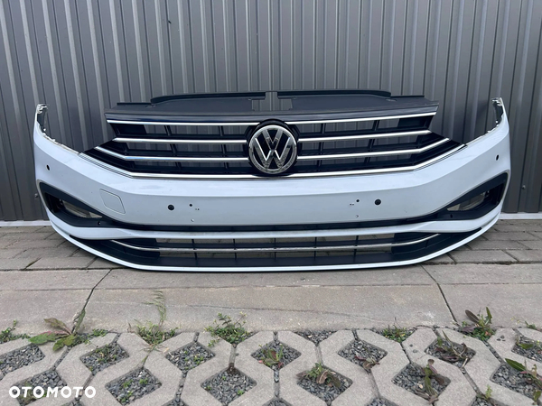 Vw Passat B8 Lift Zderzak Przód Przedni Kompletny 6xPDC LS9R