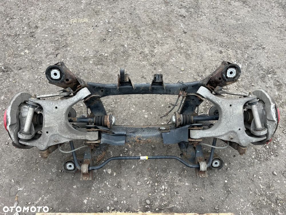 Belka zawieszenie wozek sanki wahacze zaciski tyl BMW X6 E71 40d N57 KPL OE - 6