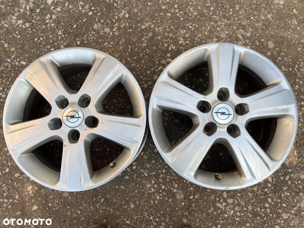 OPEL 2x FELGA ALUMINIOWA R16 5x110 6.5J ET41 Vectra C Signum - 1