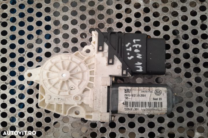 Motoras macara geam spate stanga 191386102 Seat Leon 2 1P [2005 - 200 - 1