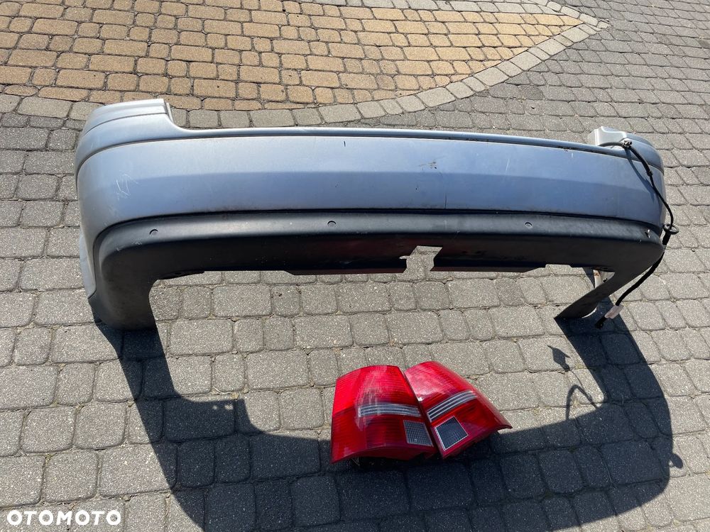 VW GOLF IV BORA kombi LA7W tył tylni zderzak klapa lampa lewa prawa lift - 7