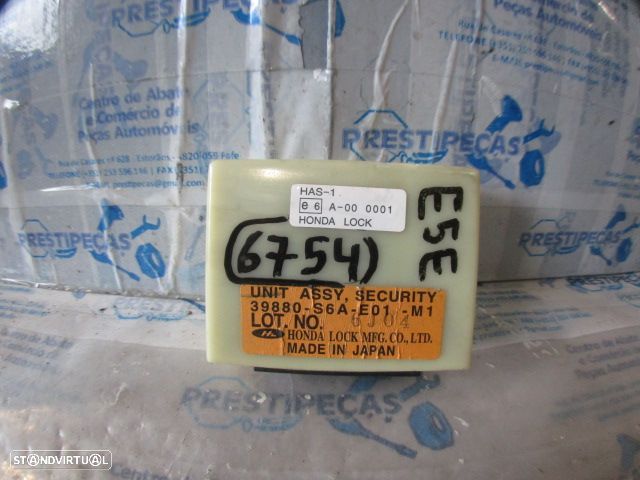 Modulo 39880S6AE01M1 HONDA FRV 2007 2.2CDTI 140CV 5P PRETO Módulo De Alarme Apoio Danificado  HONDA CIVIC 7 FASE 1 2002 1.7CDTI 100CV 5P CINZA HONDA CIVIC 7 FASE 1 2002 1.7CDTI 100CV 5P CINZA - 1