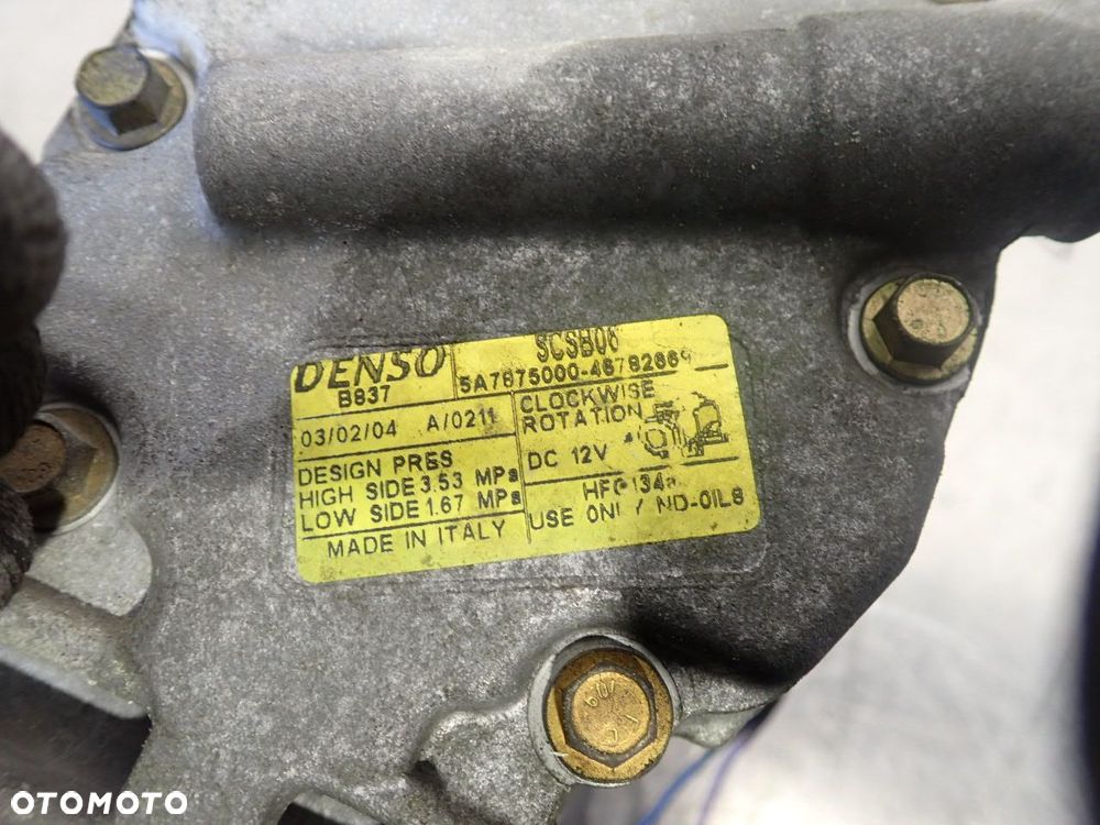 SPRĘŻARKA KLIMATYZACJI FIAT PUNTO II SCSB06 - 8