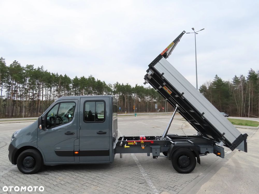 Opel MOVANO 2.3 CDTi 163 KM Doka Dubel Brygadowy MIXTO Wywrotka Kiper Wywrot x 3 str. 3210 mm dł. Renomowanej Firmy SCATTOLINI 6-Cio Os.+ 814 Kg Ładowność 71 Tys Km Przeb. Stan Auta JAK NOWY GOTOWY DOSTĘPNY POLECAM - 6