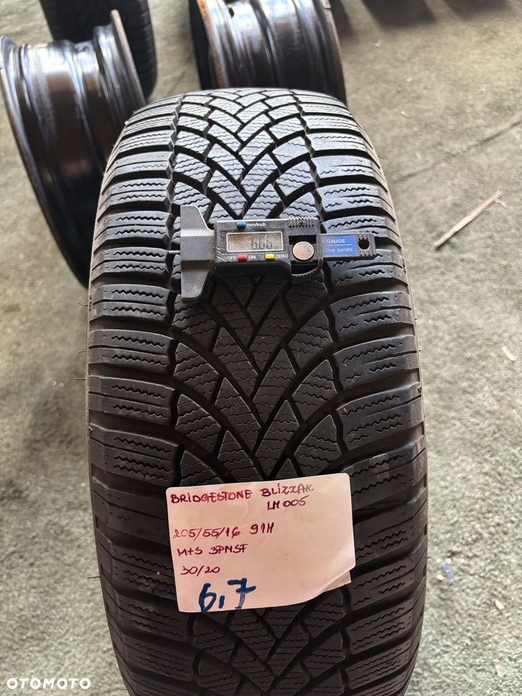 1x 205/55R16 91H BRIDGESTONE BLIZZAK LM005 opona zimowa M+S 3PMSF - 1
