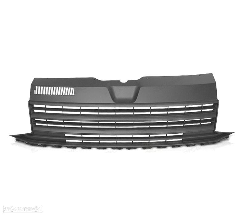 GRELHA FRONTAL VOLKSWAGEN VW T6 15-19 PRETO MATE - 4