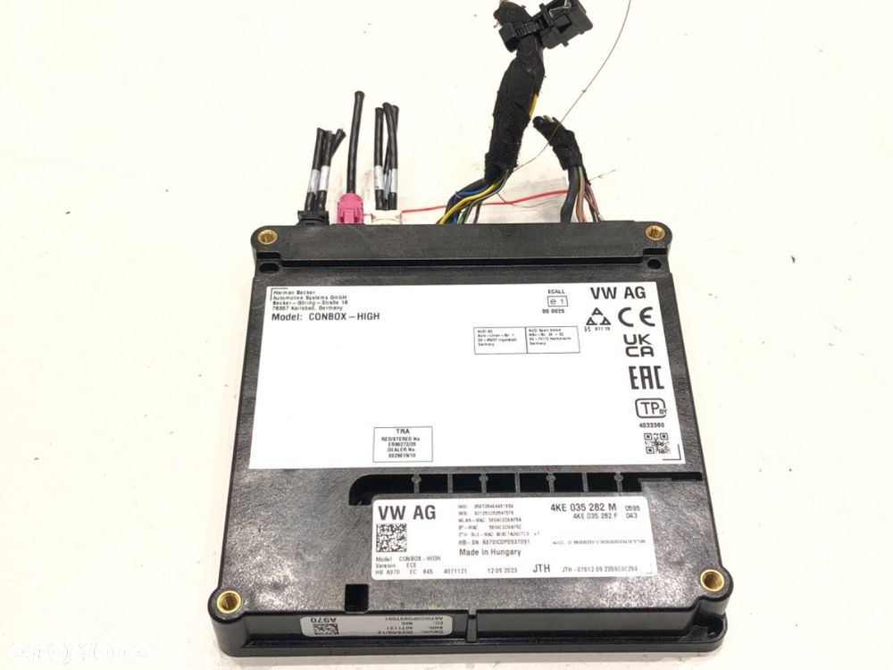 MODUŁ SOS  AUDI A6 C8 Avant (4A5) 2018 - 2022 40 TDI Mild Hybrid quattro 150 kW [204 KM] Hybryda - 1