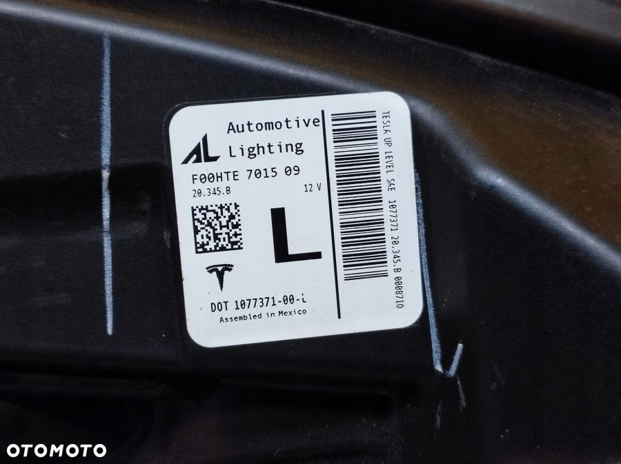 TESLA MODEL 3 Y 2017- REFLEKTOR LAMPA FULL LED L USA - 3