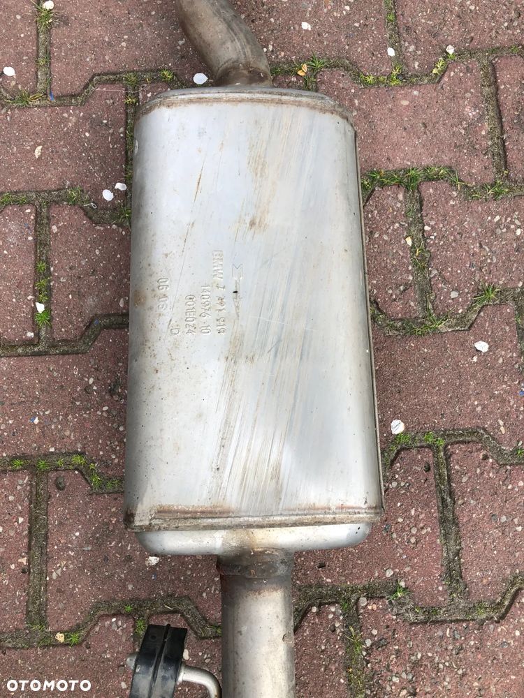 TŁUMIK ŚRODKOWY KOŃCOWY WYDECH BMW E87 E81 2.0D - 5