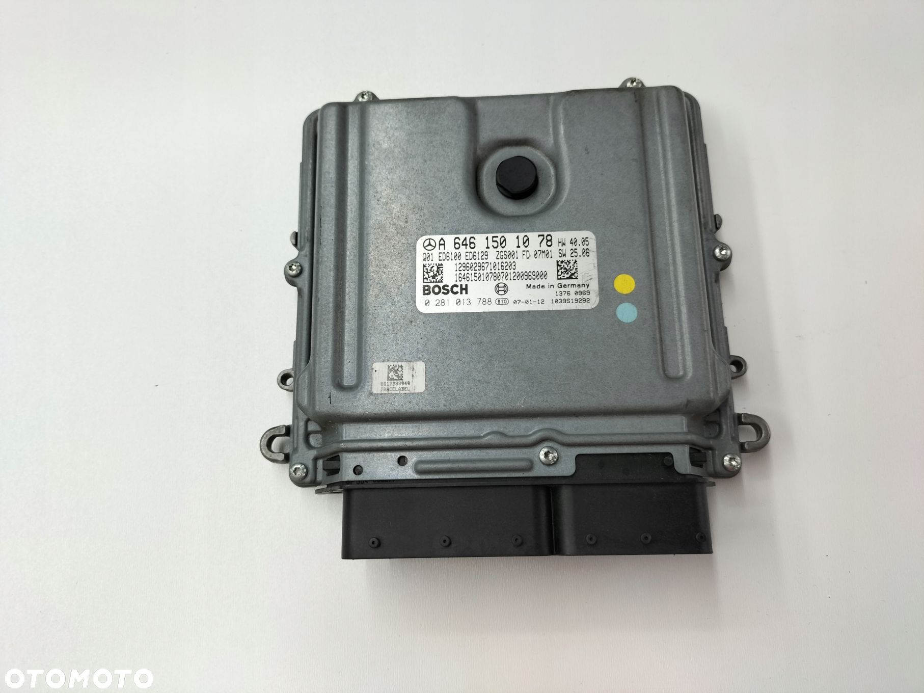MERCEDES VITO W639 KOMPUTER SILNIKA A6461501078 - 1