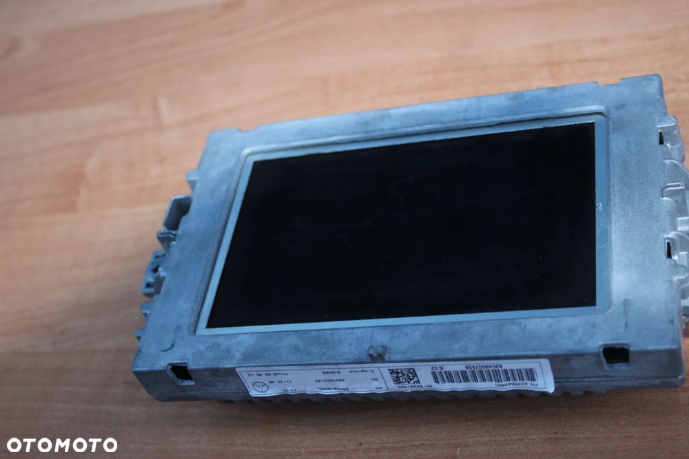 RADIO WYŚWIETLACZ MERCEDES C KLASA W204 LIFT a2049009410 a2049013503 a1669022704 2049010603 2049022103 - 9