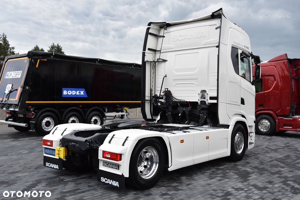 Scania S500 / 2022 / ALU-FELGI / I PARK-COOL / FULL LED / STANDARD / NAVI / ORUROWANIE / SALON PL / FULL SERWIS ASO SCANIA!! / Retarder !! / Jak nowa !! - 9
