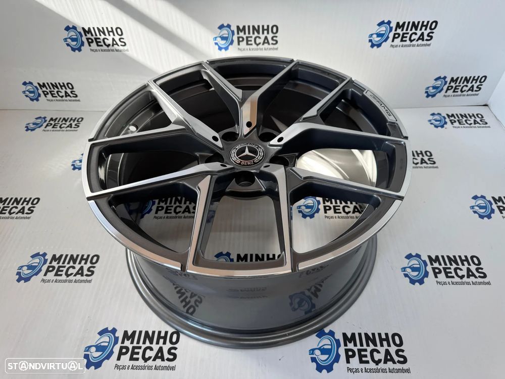 Jantes Mercedes MB5626 AMG em 18 (5x112) Gunmetal Polish - 7
