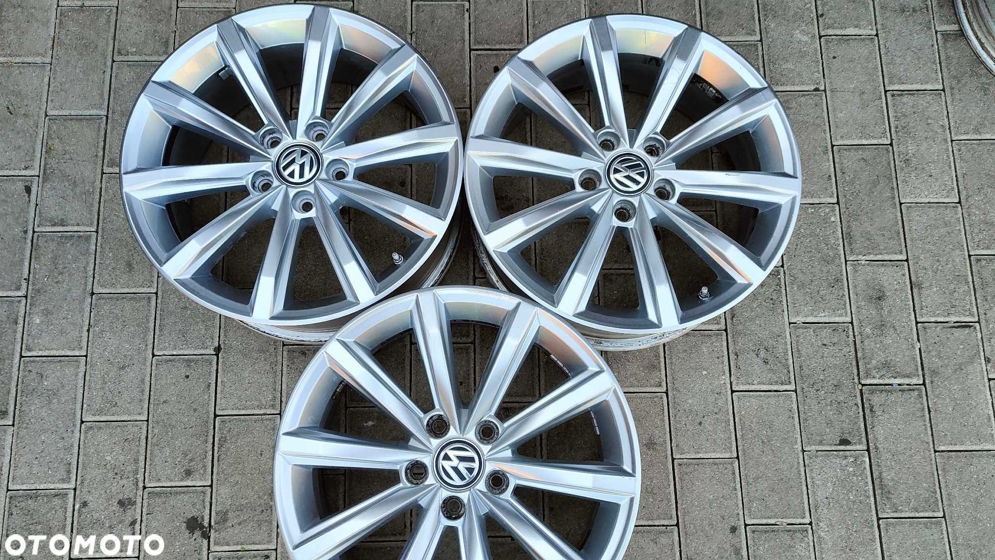 Oryginalne Felgi Felga VW 17 5x112 7j et40 3szt MB - 1