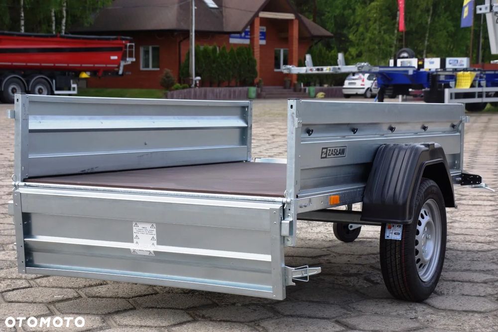 Zaslaw 1 oś, przyczepa samochodowa Ład 600 KG ! - 9
