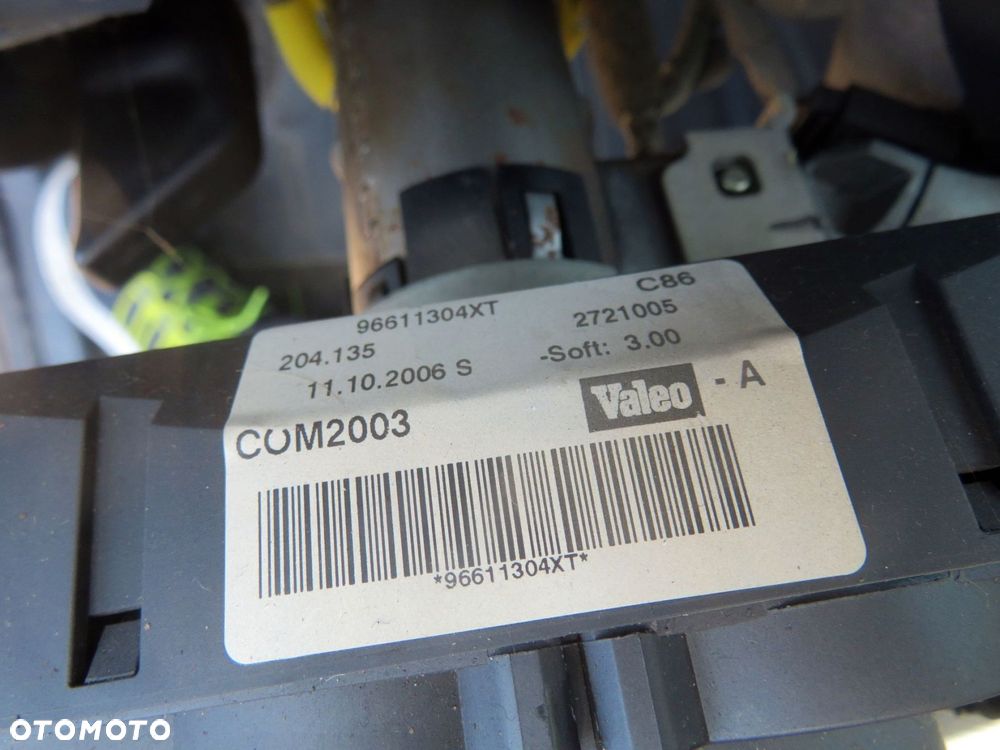 PRZEŁĄCZNIK ZESPOLONY TAŚMA AIRBAG C5 II LIFT 96611304XT CITROEN 2004-2007 - 1