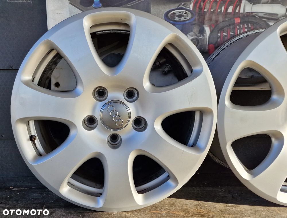 FELGI ALUMINIOWE AUDI 18" 5x130 ET 53 4L0601025E KOMPLET - 12