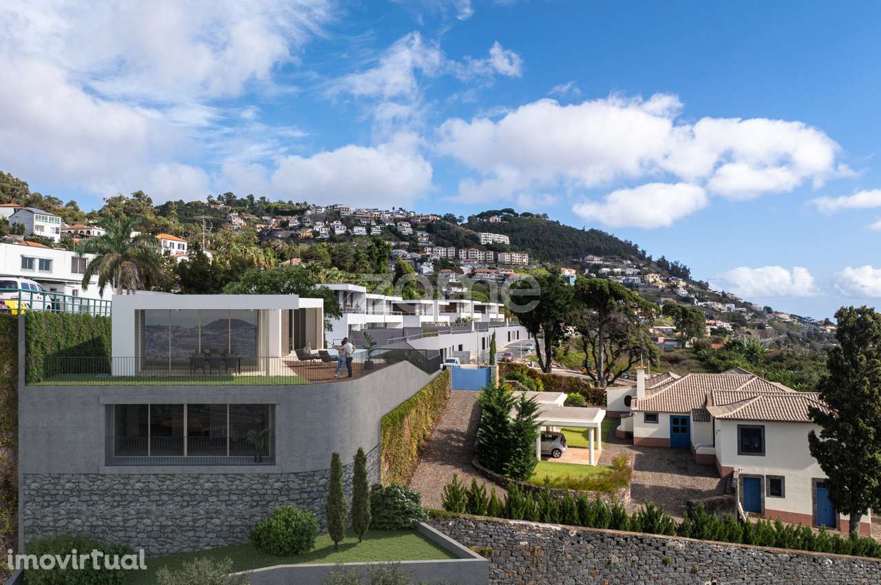 Moradia Nova T4 com Vista Mar | Funchal – Madeira (em construção) - Grande imagem: 4/13