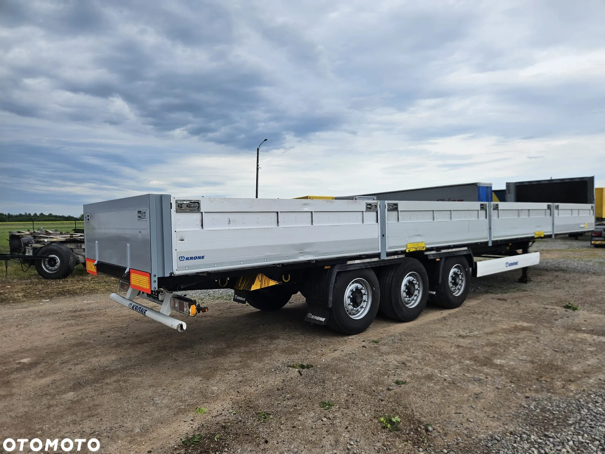 Krone 47.000zł netto NACZEPA BUDOWLANKA BURTOWA STANDARD 2014 ROK St. BDB MOŻLIWOŚĆ TRANSPORTU - 3