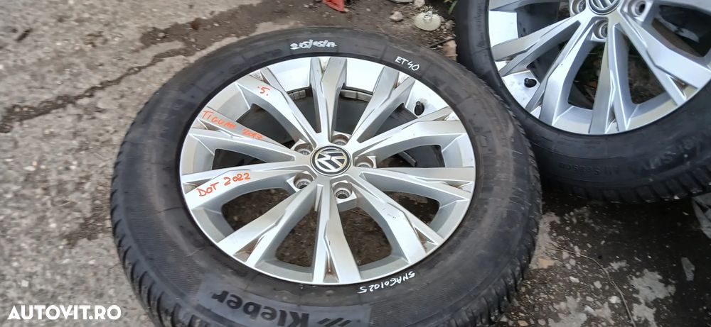 Jante aluminiu Volkswagen Tiguan 215/65R17 2017 - 5