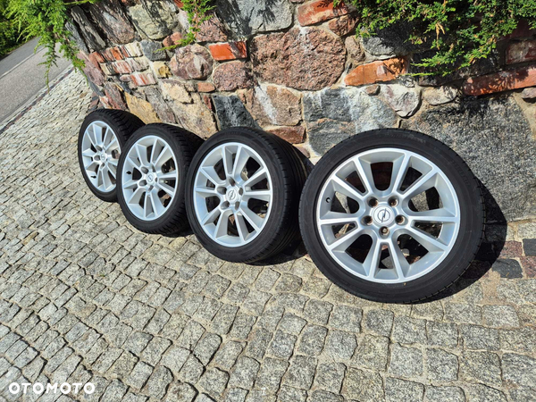 koła alufelgi opel astra h zafira b OPC 5X110 225/45R17 ET39 oryginał