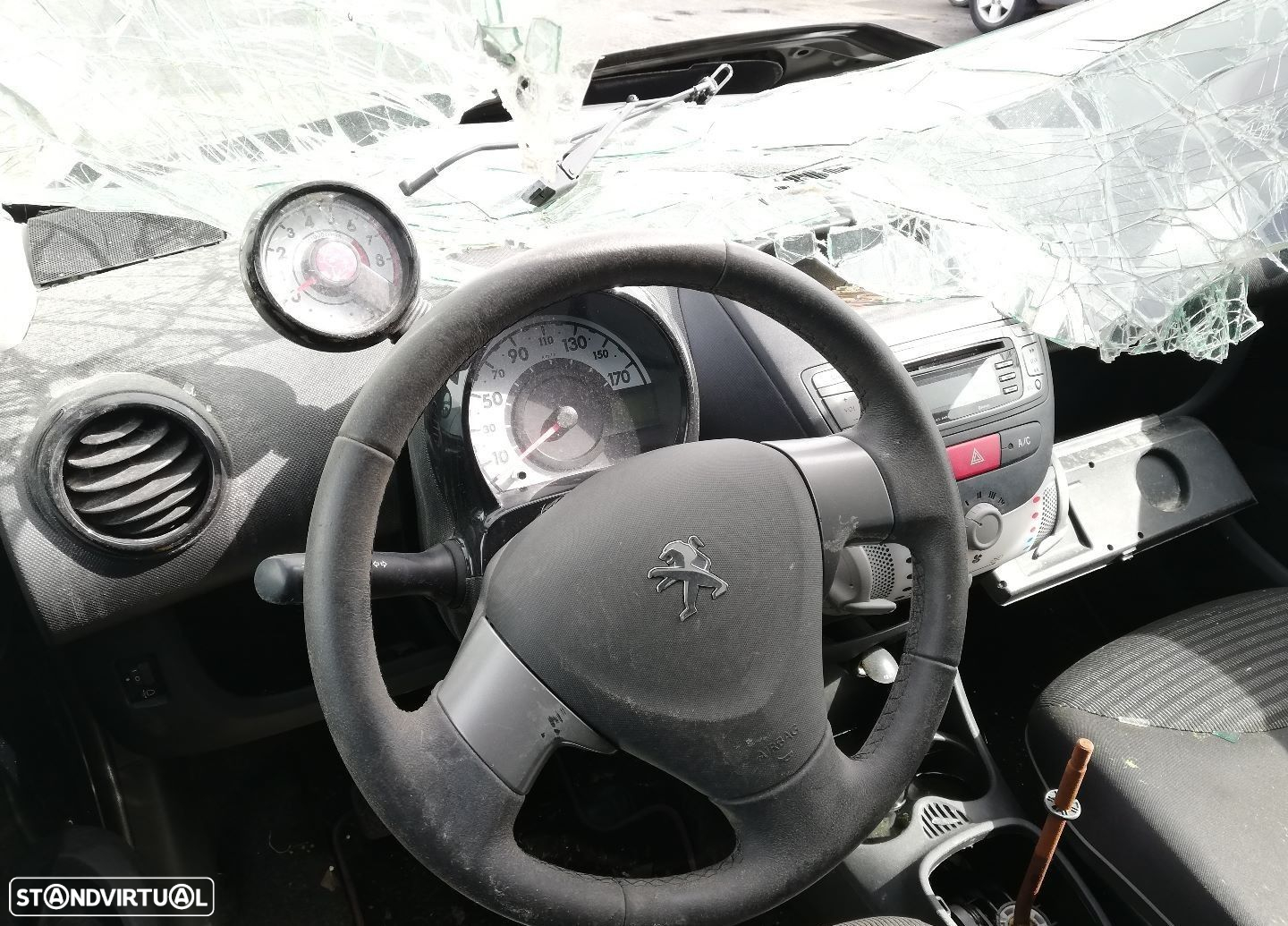 Peças Peugeot 107 2014 - 5