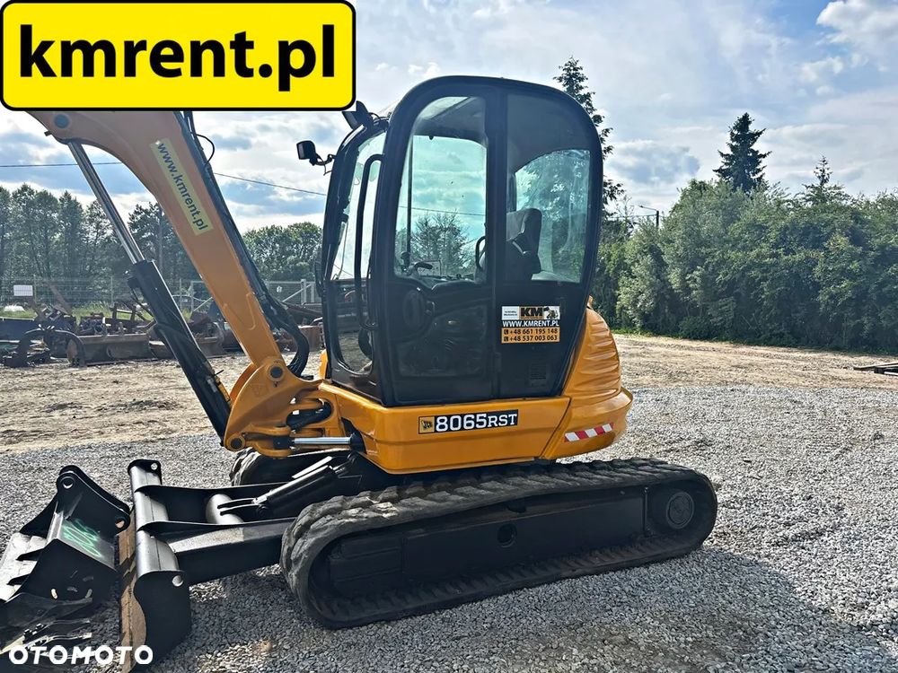 JCB 8065 MINI-KOPARKA 2010 R. MTH:4906! | CAT 307 JCB 855 - 20