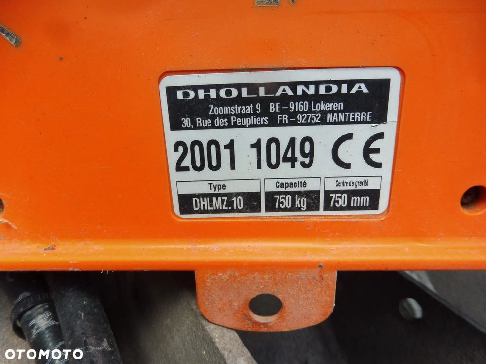 Winda załadowcza połówka Dholandia Iveco Daily - 5