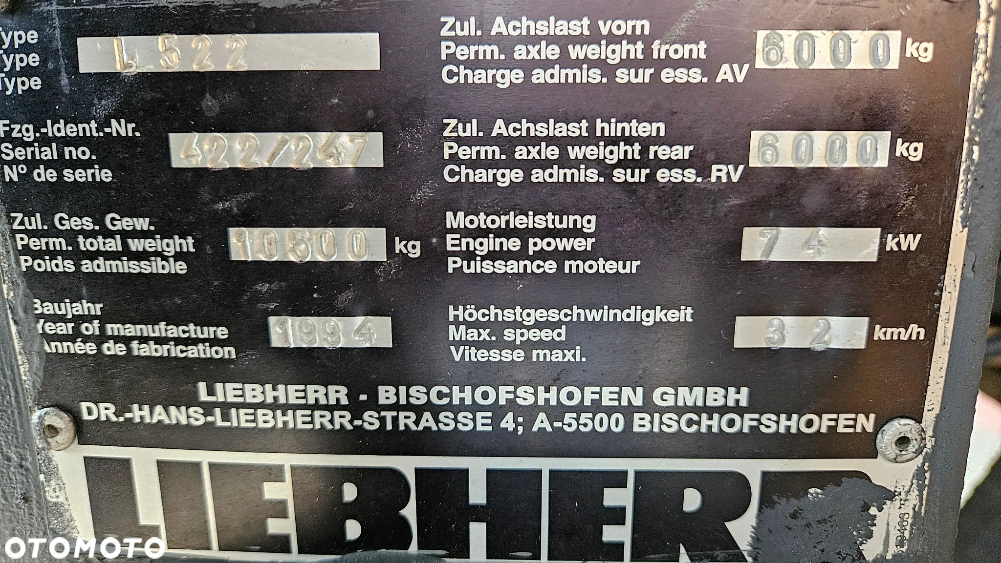 Liebherr 522 - 12