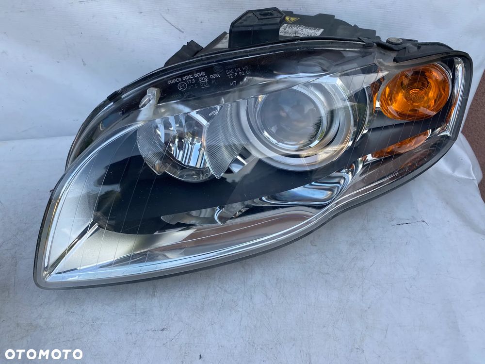 lampy audi a4 b7 bi xenon nieskrętny komplet eu całe - 5