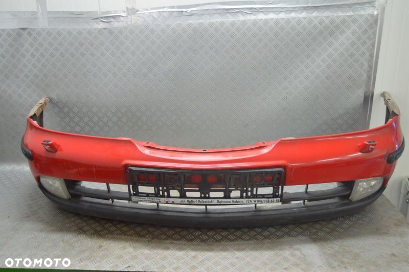 Zderzak przód przedni Nissan Primera P11 CZERWONY 1996-2002R - 1