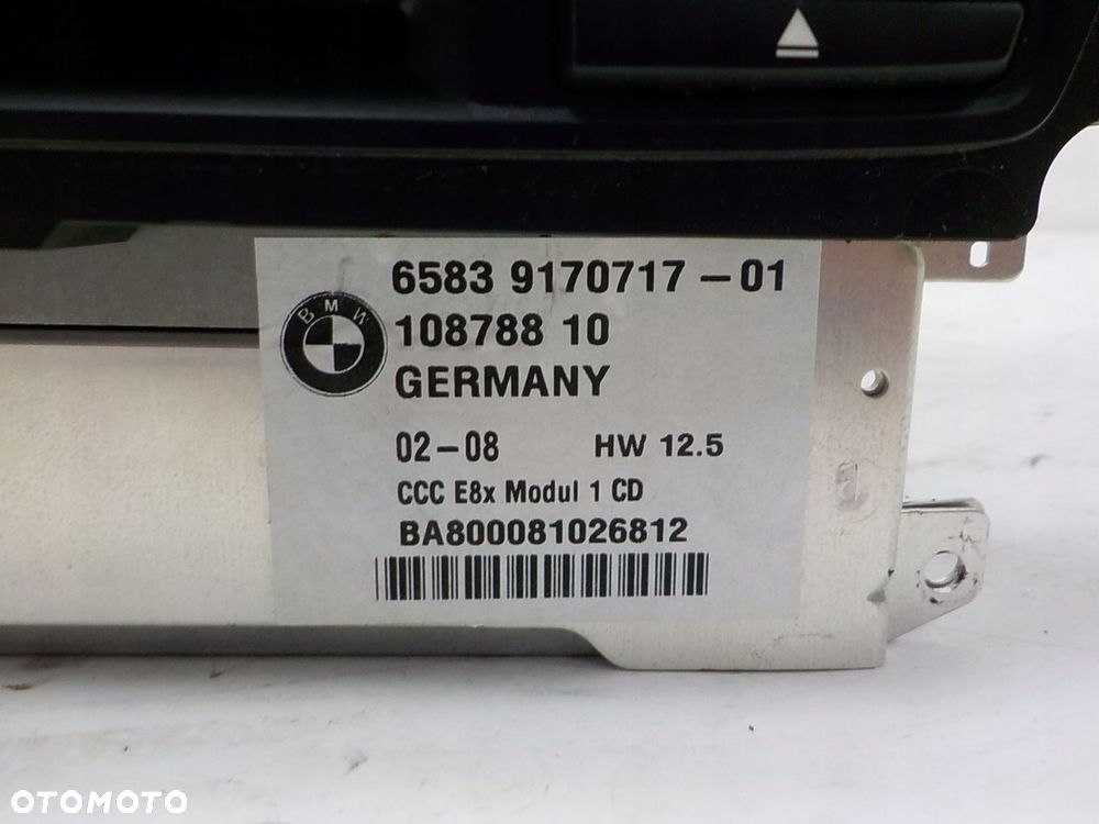 BMW E81 E82 E87 E90 CZYTNIK NAWIGACJI 9170717 - 2