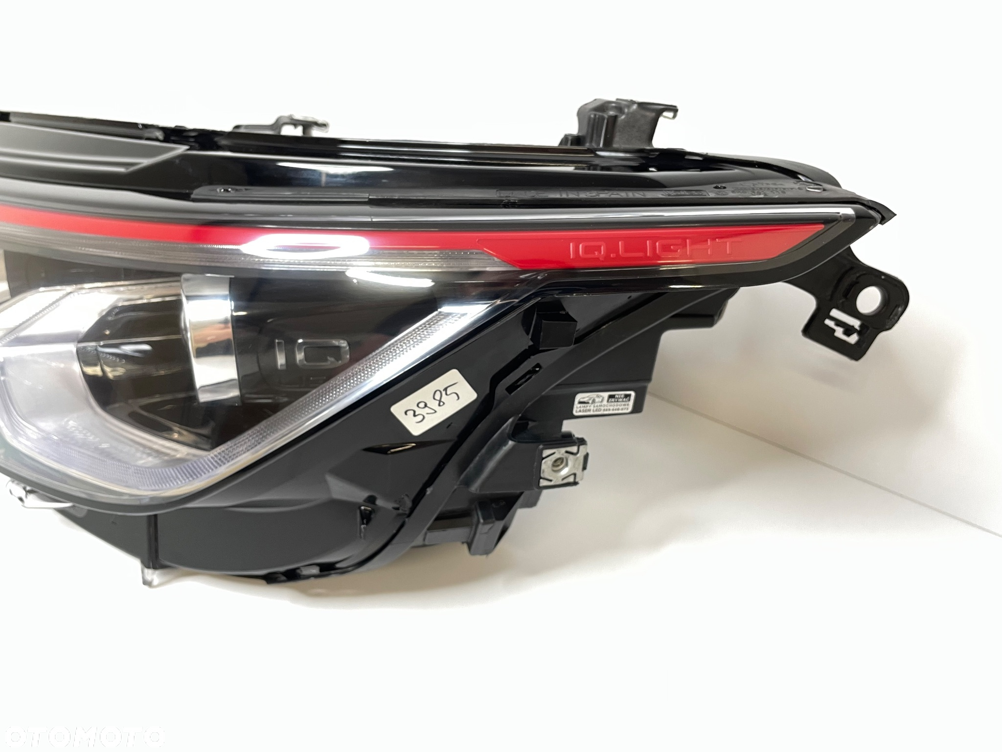 VW GOLF 8 LAMPA PRZÓD LEWA MATRIX IQ LIGHT GTI RED CZERWONA 5H1941059A KOMPLETNA Z PRZETWORNICAMI - 7