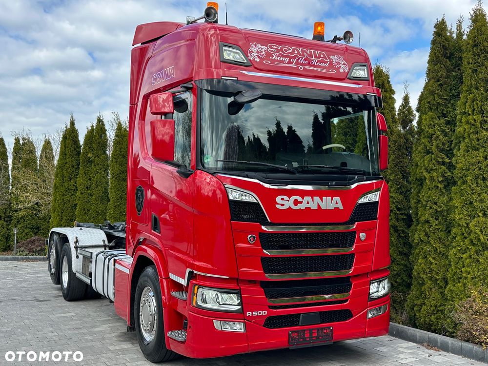 Scania / R500 / 6X2 / HAKOWIEC / Oś-SKRĘTNA-PODNOSZONA / - 11