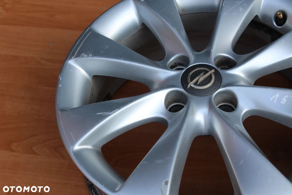 FELGA ALUMINIOWA OPEL ASTRA MERIVA CORSA 16 CALI 4X100 ET40 SZTUKA - 4