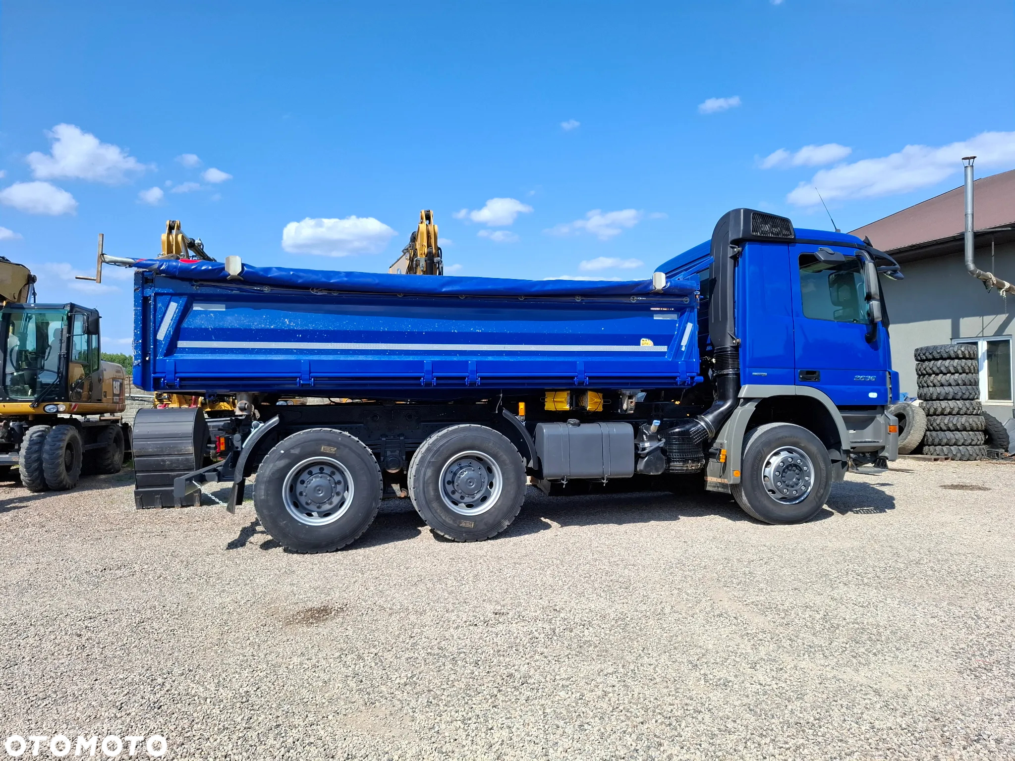 Mercedes-Benz ACTROS 2636 kiper 6x4 - 9