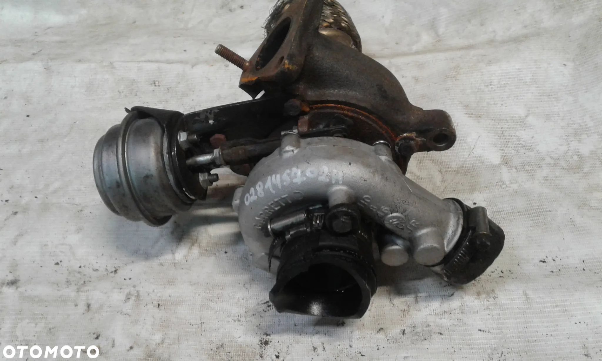 TURBOSPRĘŻARKA SILNIKA 1.9 D AUDI A4 B5 028145702H - 1