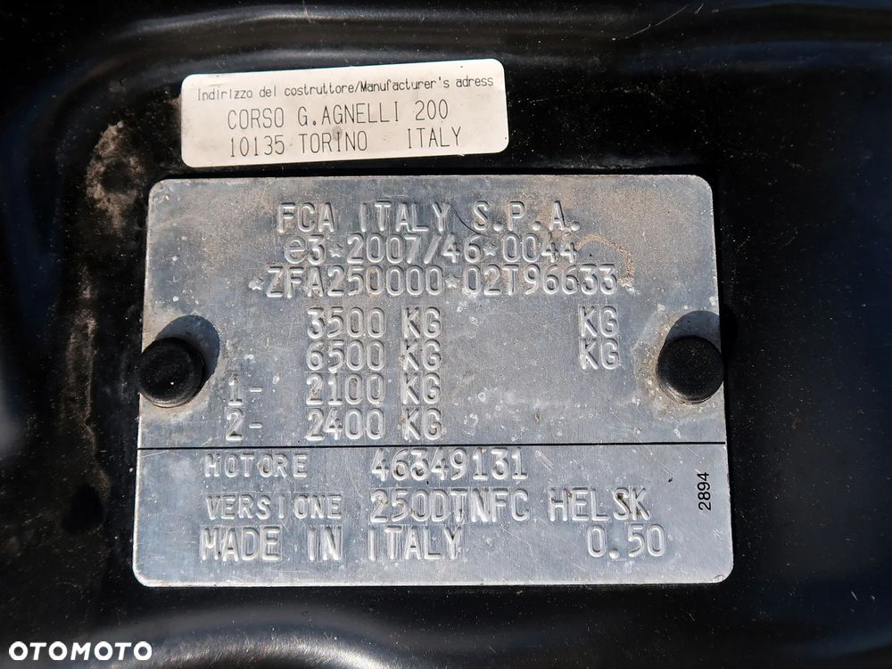 Fiat 2022 DUCATO L4H2 MAXI BRYGADOWY, 7osób Salon Polska, 1 właściciel. Drzwi 270stopni, Kamera, NOWY MODEL - 30