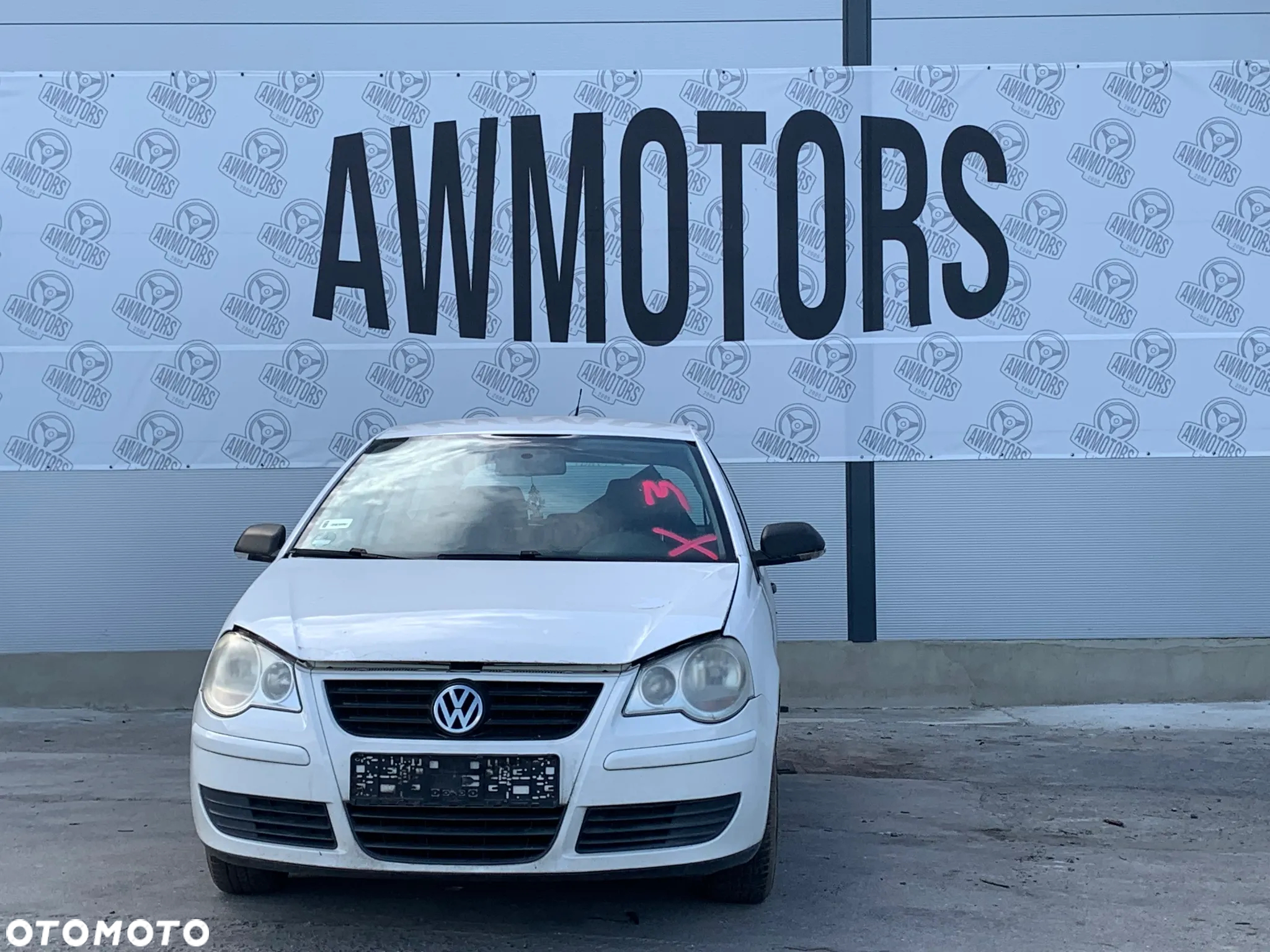 VW VOLKSWAGEN POLO 2005 *SAMOCHÓD NA CZĘŚCI* 2332  MASKA LAMPA DRZWI LUSTERKO ZDERZAK GRILL BŁOTNIK KLAPA BELKA PRAWE LEWE PRZÓD TYŁ - 4